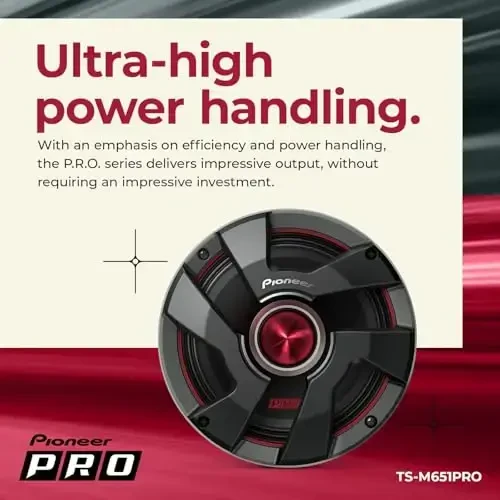 Pioneer P.R.O. Series TS-M651PRO 6.5