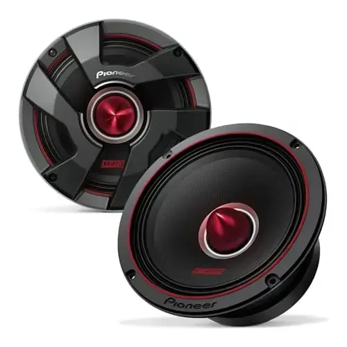 Pioneer P.R.O. Series TS-M651PRO 6.5” Speakers (Pair) – 300W Max, Perfect for high-SPL Builds and pro-Level car Audio - 1