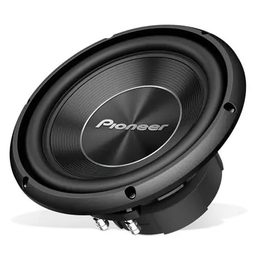 PIONEER A-Series TS-A250D4 10” Subwoofer – 1300W Max, Flexible Wiring, Powerful Bass Output - 1