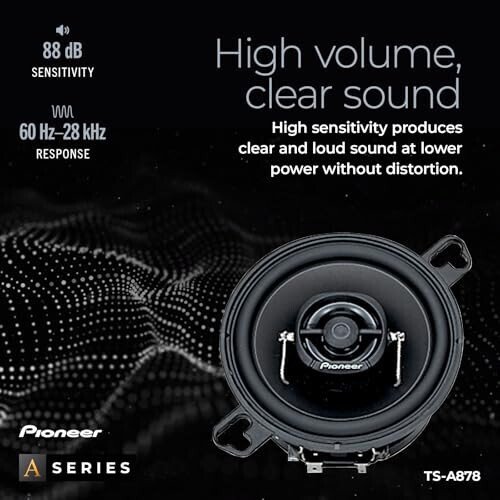 Pioneer TS-A878 3 1/2 Inch 2-Way Speakers - 5
