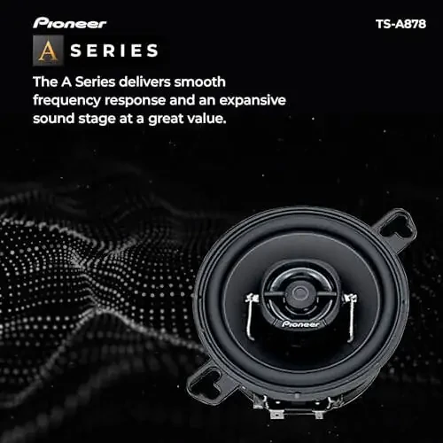Pioneer TS-A878 3 1/2 Inch 2-Way Speakers - 2