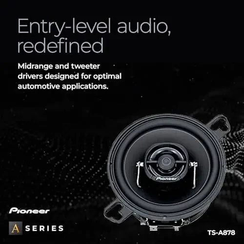 Pioneer TS-A878 3 1/2 Inch 2-Way Speakers - 3