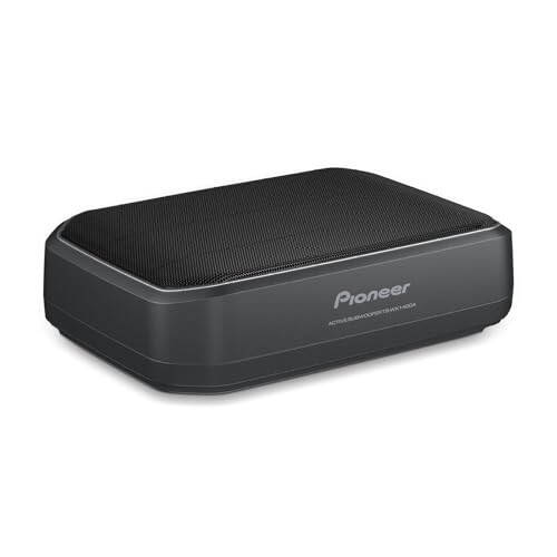 Pioneer TS-WX140DA 8” x 5-1/4” Compact Active Subwoofer with Built in Amplifier, 170 Watts Max Power, EV Optimized Sub, 3 Listening Modes - Deep, Dynamic and Natural for Enhanced Car Audio - 1