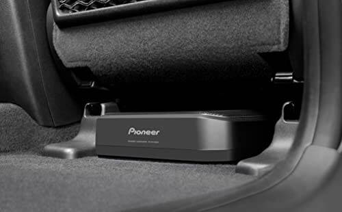 Pioneer TS-WX140DA 8” x 5-1/4” Compact Active Subwoofer with Built in Amplifier, 170 Watts Max Power, EV Optimized Sub, 3 Listening Modes - Deep, Dynamic and Natural for Enhanced Car Audio - 7
