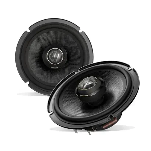 Pioneer Z-Series TS-Z65F 6.5” 2-Way Speakers (Pair) – 330W Max, Balanced Sound + Smooth Treble, Audiophile Upgrade, add an Amplifier for Optimal Performance - 1