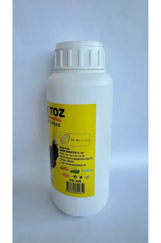 Pir-200 Tovuq Bitlari Burga Yo'q Qiluvchi Tabiiy Diatom Yer Riremix 200 gr Di-ar Ultra - 2