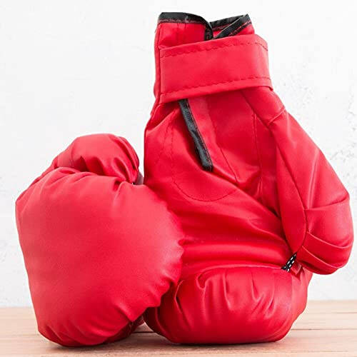 PiscatorZone 2 Pair Boxing Training Gloves Punching Bag Gloves Set, Shockproof Gloves for Punch Bag Training Playing Suitable for Beginners & Kids - 4