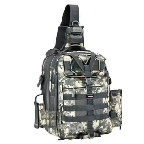 Piscifun Fishing Backpack with Rod Holder, Lightweight Sling Bag Storge Gear and Equipment - 6