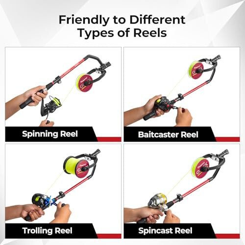 Piscifun Speed X Fishing Line Winder with Unwinding - Spooling Station for Spinning, Cast, and Spincast Reels - 6