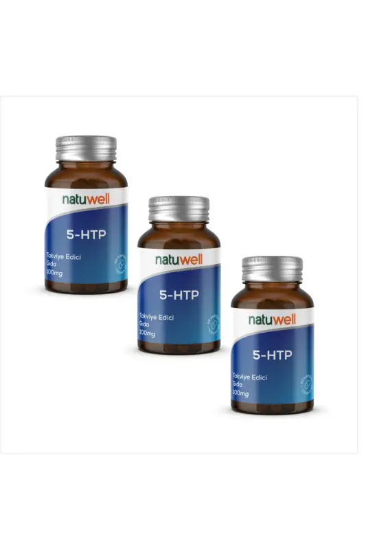 Пищевая добавка Natuwell 5-HTP 100 мг 30 капсул (упаковка из 3) - 1