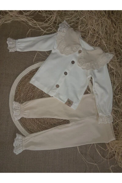 Pistachio 2 Piece Baby Girl Set - 1