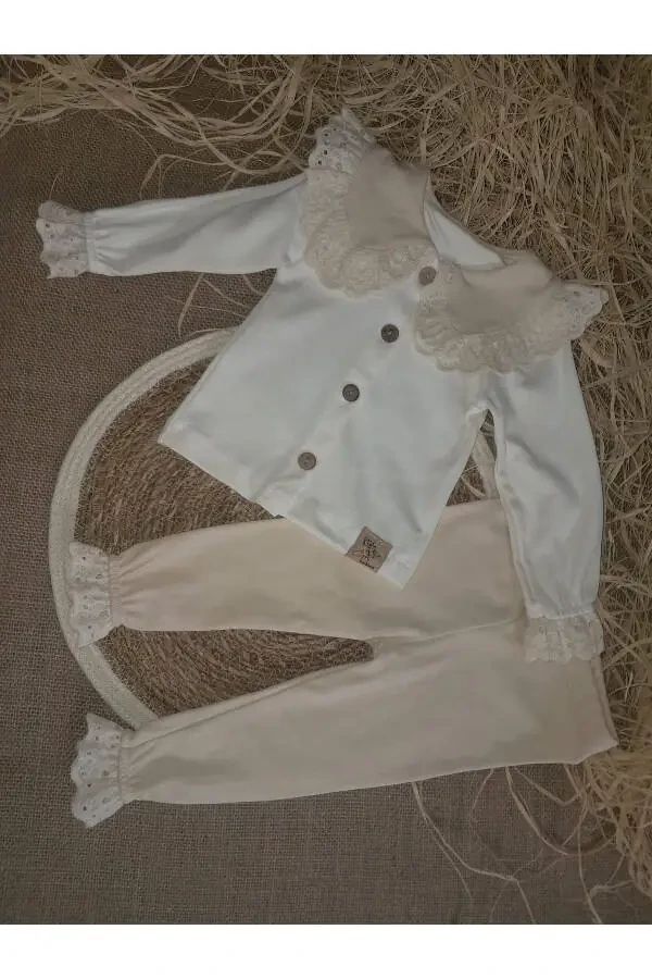 Pistachio 2 Piece Baby Girl Set - 1