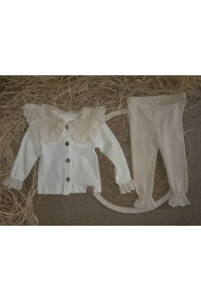 Pistachio 2 Piece Baby Girl Set - 2