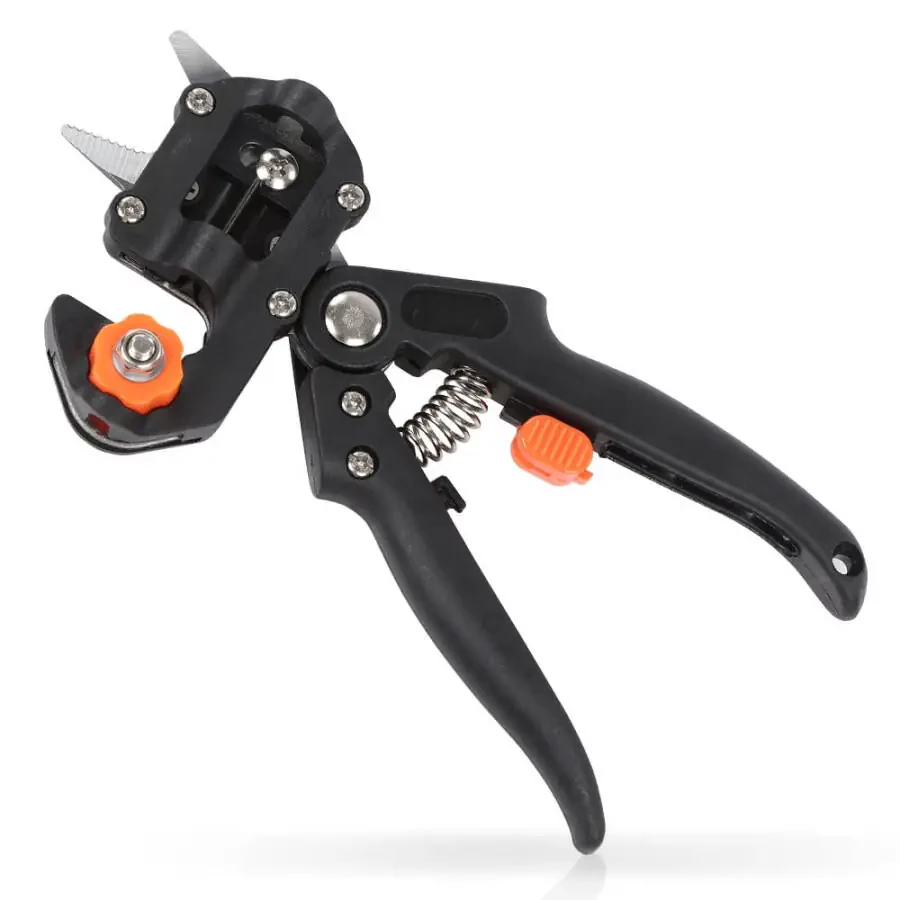 PIT66 Garden Tree Grafting Knife Cutting Tool Kit Pruning Pruner Shears Snip Scissors - 4