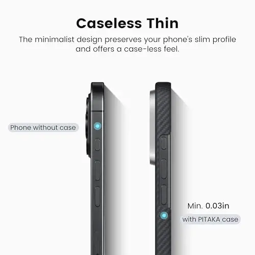 pitaka for iPhone 16 Pro Case 6.3