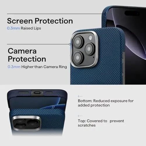 pitaka for iPhone 16 Pro Case 6.3