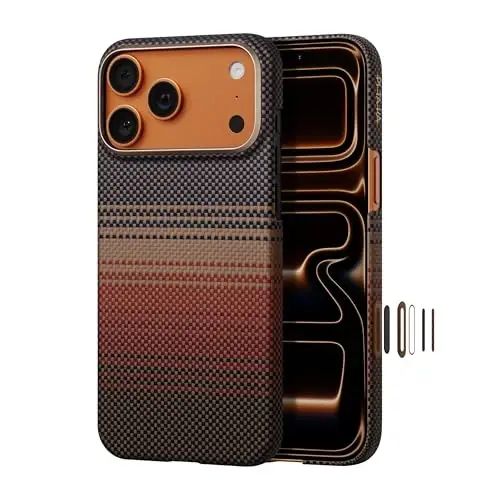 pitaka for iPhone 17 Pro Case 6.3