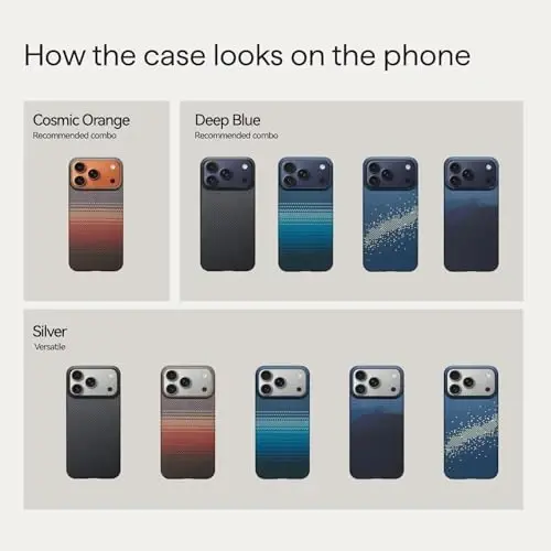 pitaka for iPhone 17 Pro Case 6.3