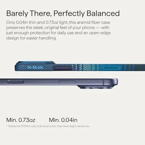 pitaka for iPhone 17 Pro Max Case 6.9
