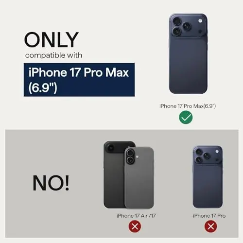 pitaka for iPhone 17 Pro Max Case 6.9