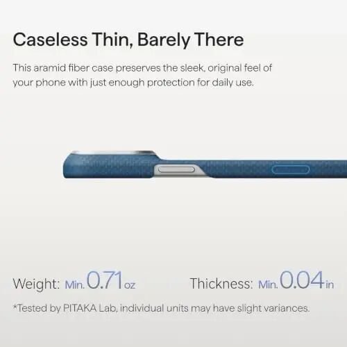pitaka for iPhone 18 Pro Case 6.3