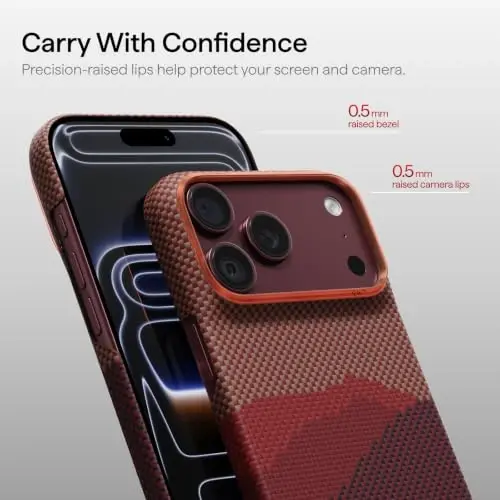 pitaka for iPhone 18 Pro Case 6.3