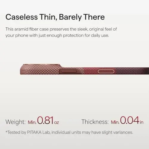 pitaka for iPhone 18 Pro Max Case 6.9