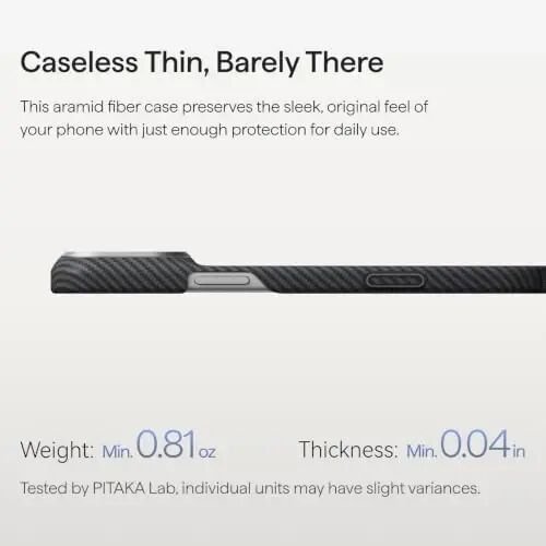 pitaka for iPhone 18 Pro Max Case 6.9