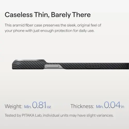 pitaka for iPhone 18 Pro Max Case 6.9