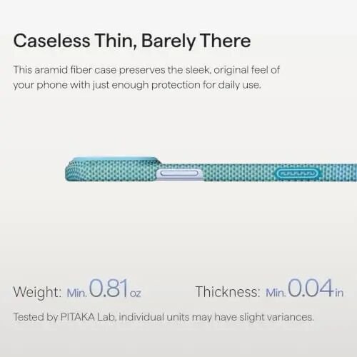 pitaka for iPhone 18 Pro Max Case 6.9