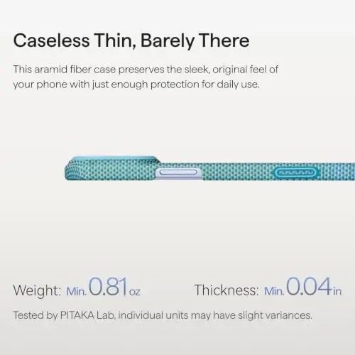 pitaka for iPhone 18 Pro Max Case 6.9