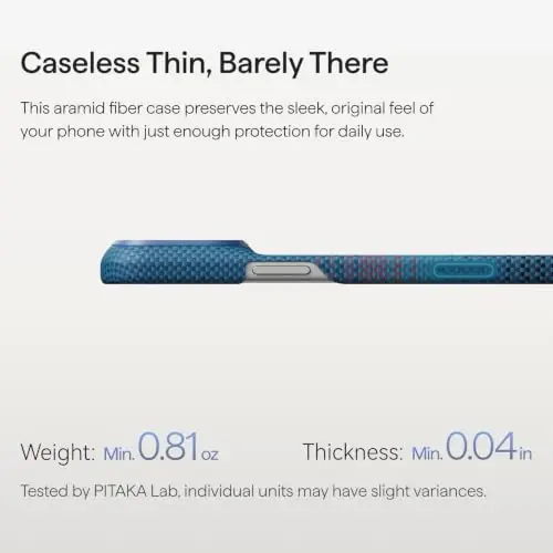 pitaka for iPhone 18 Pro Max Case 6.9