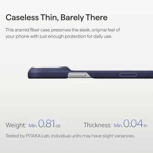pitaka for iPhone 18 Pro Max Case 6.9
