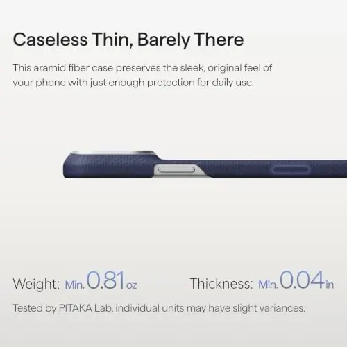 pitaka for iPhone 18 Pro Max Case 6.9