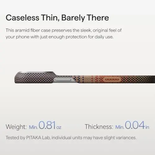 pitaka for iPhone 18 Pro Max Case 6.9