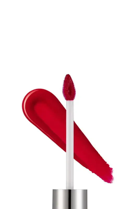 Питательный Блеск для Губ - Dewy Lip Glaze - 009 Vibrant Red-8682536068178-009 VIBRANT RED - 2