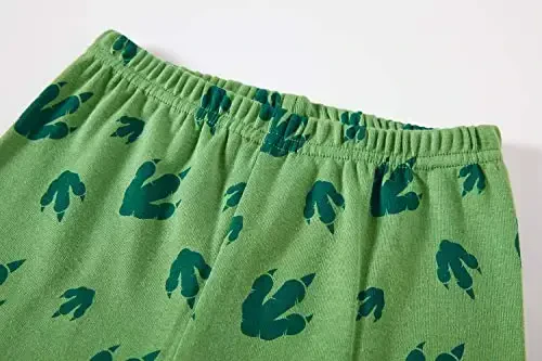 Пижамные комплекты Akyzic Little Boy Short для малышей, летняя одежда для сна, 2 предмета, детские пижамы, 2-7 лет. - 6