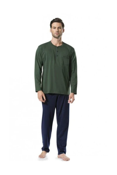 Пижамный комплект с длинным рукавом T3409 - PIERRE CARDIN (1)