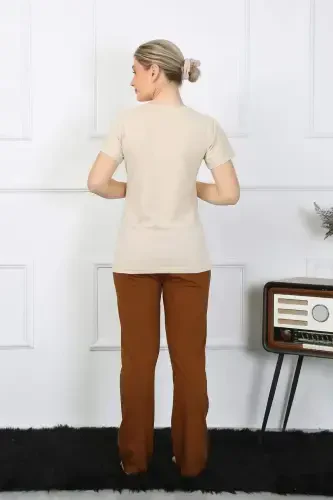 Пижамный комплект с коротким рукавом Cotton 4209 - 7