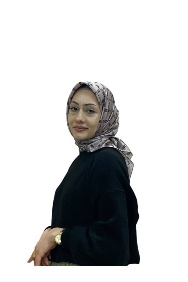 П.К. CREPE SATEN EŞARP 8995230-312 - 2