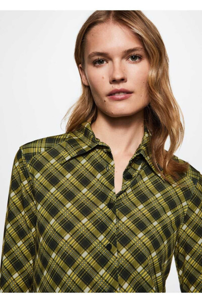Plaid Flannel Shirt - 5