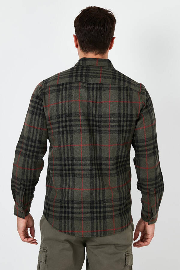 Plaid Long Sleeve Winter Lumberjack Shirt CF21W112844 - 20