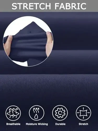 Plaid & Plain Мужские узкие брюки цвета хаки, мужские зауженные брюки чинос - 4