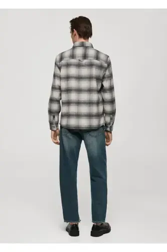 Plaid pocket shirt jacket - 5