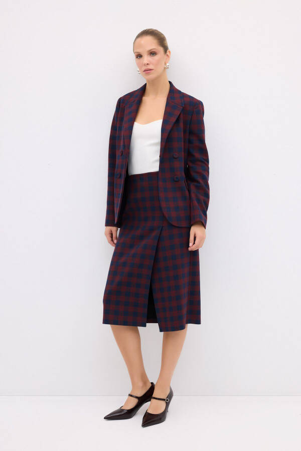 Plaid Skirt - 1