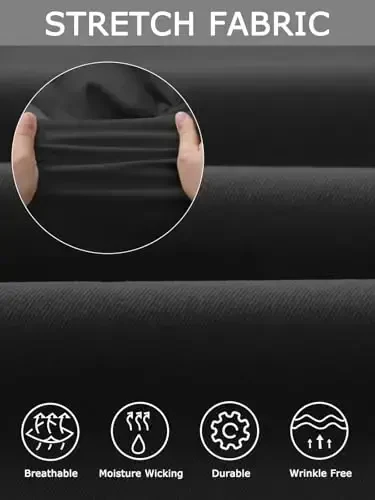 Plaid&Plain erkaklar kostyumi tor shim Slim Fit Stretch Haki shimlar ajinlarsiz - 4