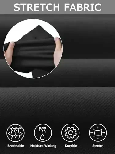 Plaid&Plain erkaklar uchun tor kesimli xaki shimlar Erkaklar uchun konusli chino shimlar - 4