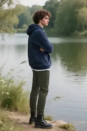 Plaid&Plain Men's Skinny Stretchy Khaki Pants Colored Pants Slim Fit Slacks Tapered Trousers - 7