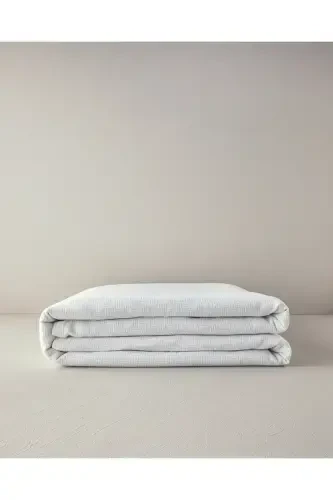 Plain Cotton Single Duvet Cover White - 3