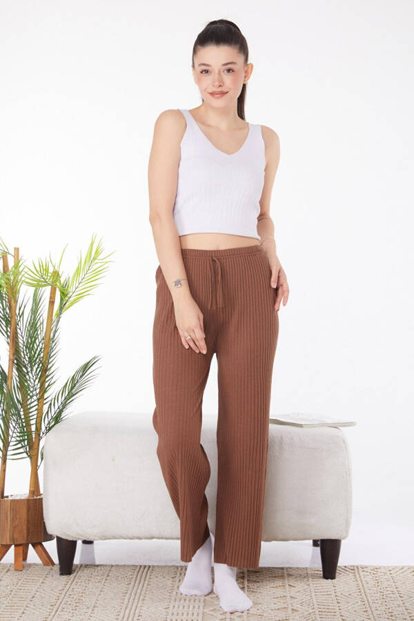 Plain Mid-Rise Women's Sweatpants - 6